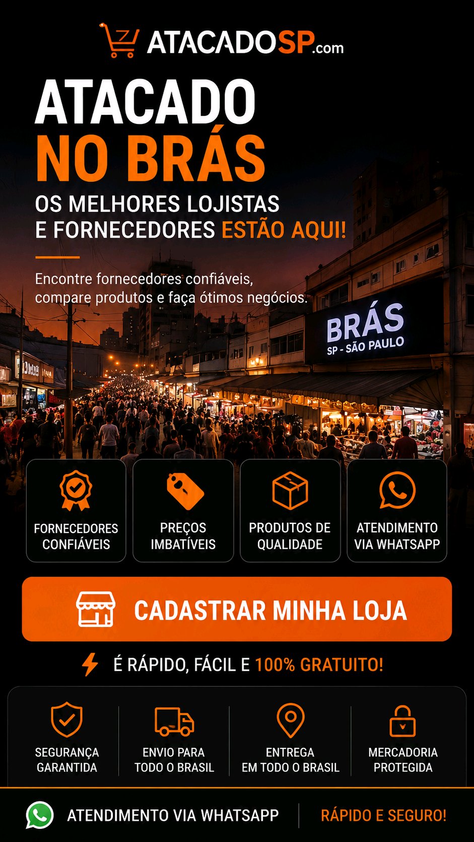 Atacado no Brás