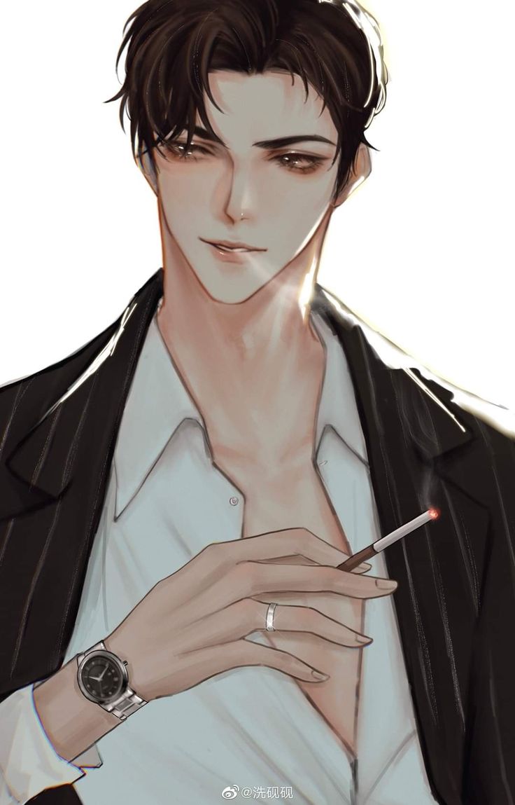 Mafia boss with elegant styling