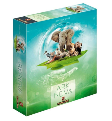 Ark Nova board game box — strategic zoo-building euro game