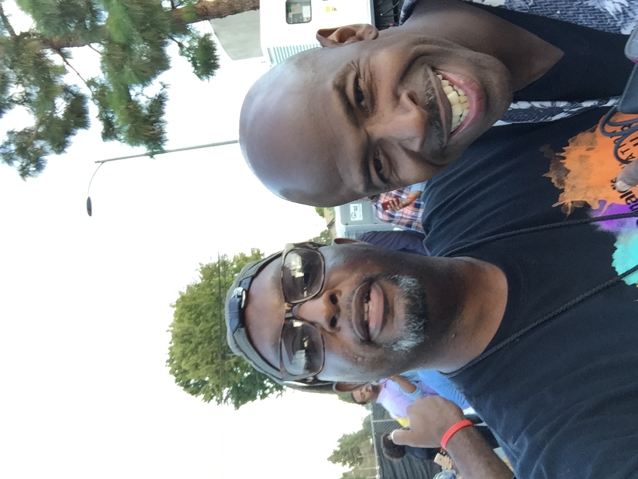 Ricky Dillard, Grammy-nominated gospel choir director and recording artist, photographed with Farmedia