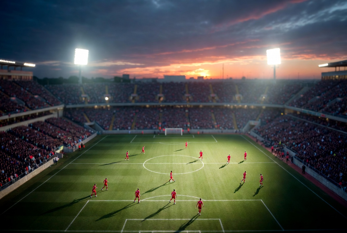 Football player celebrating a goal — team strategy in action